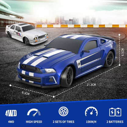 1:24 Scale RC Drift Car, 2.4GHz Remote Control Car - Carox