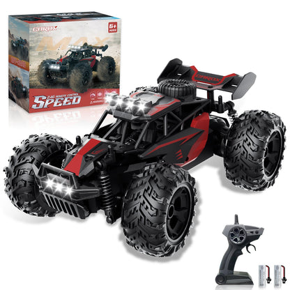25KM/H High Speed RC Car, 1:18 Off - Road Monster Truck - Carox