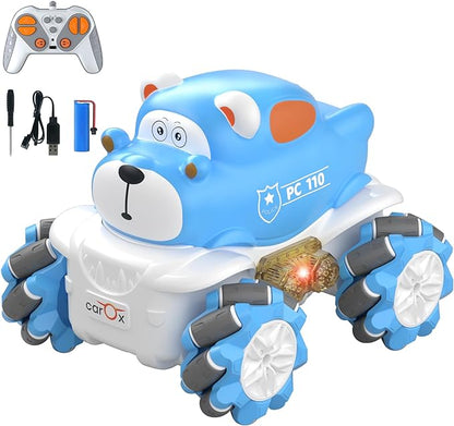 2.4GHz 4WD Remote Control Car with LED Light 360° Rotating Drift Toddlers Cars