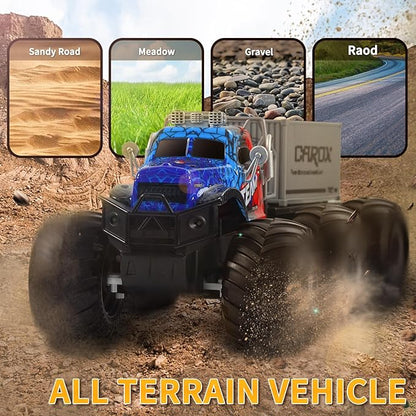 Speed Remote Control Car All Terrain Electric Vehicle Trucks Waterproof Off-Road Monster Truck