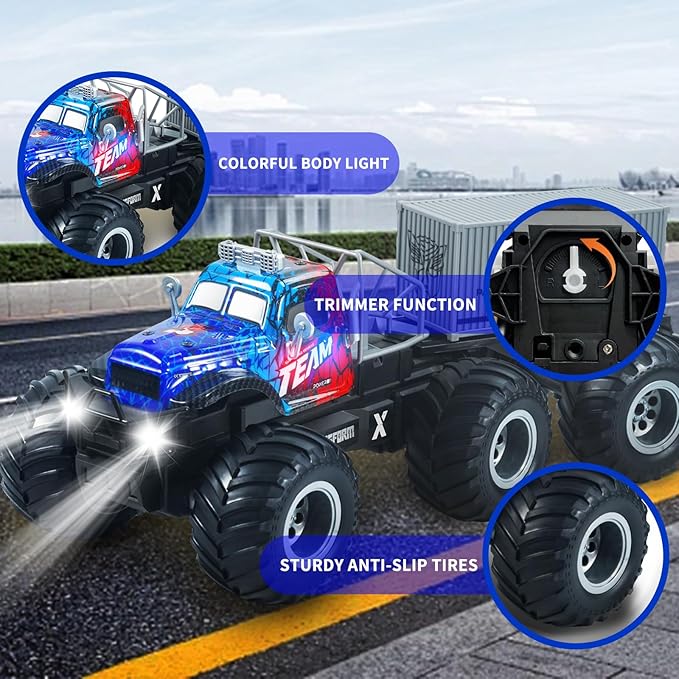 Speed Remote Control Car All Terrain Electric Vehicle Trucks Waterproof Off-Road Monster Truck