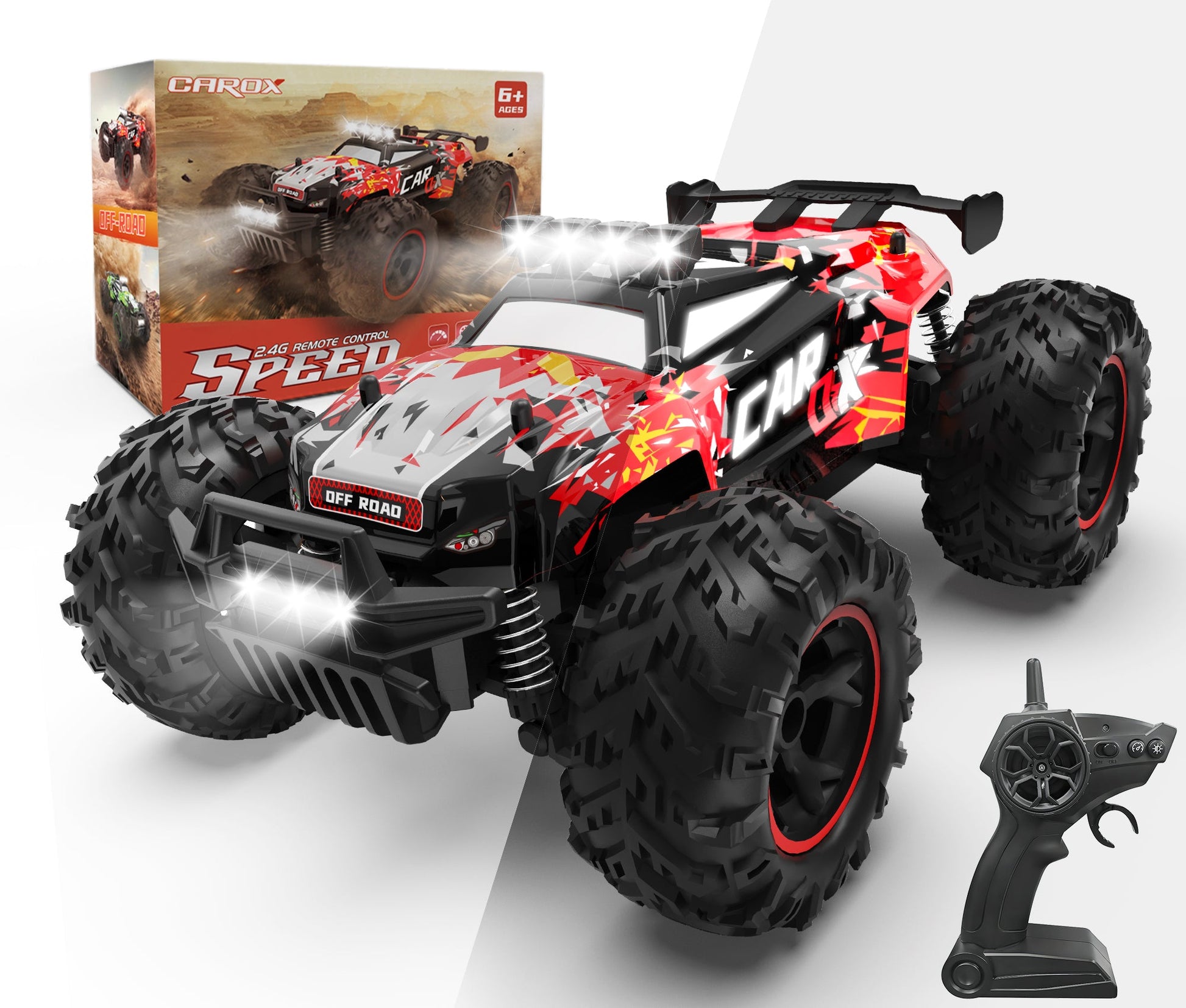 Carox RC Car for Kids 26KM/H – 1:18 Scale Age 6+ - Carox