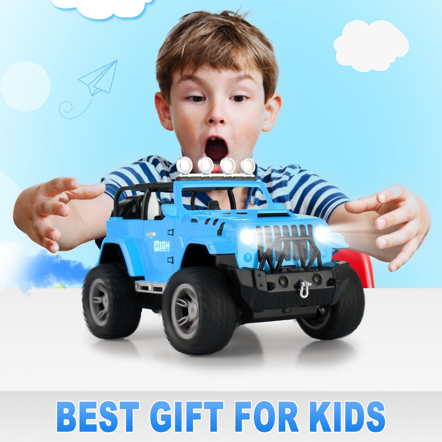 Remote Control car for Kids，RC Car with Spray Mist - Carox