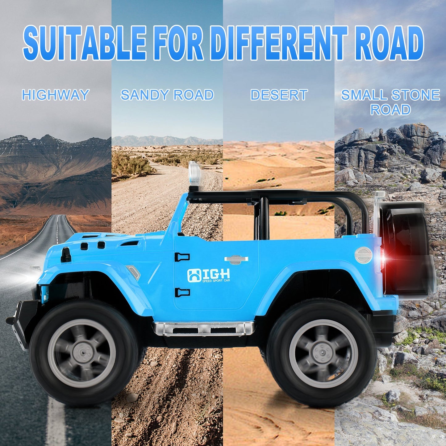 Remote Control car for Kids，RC Car with Spray Mist - Carox